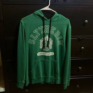 Harry Potter slytherin hoodie, like new condition